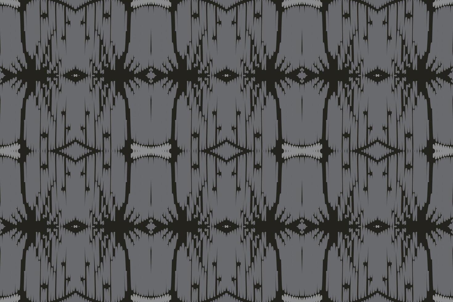 Ikat abstract geometric embroidery ethnic pattern design. Aztec fabric carpet mandala ornament chevron textile decoration wallpaper. Tribal boho native ethnic turkey traditional vector background