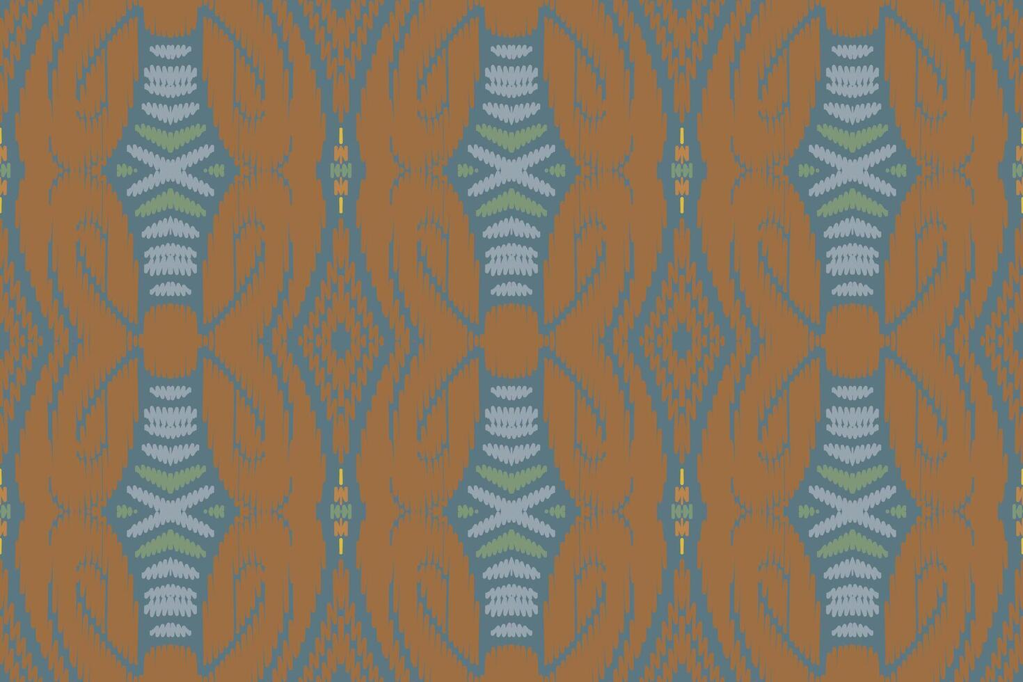 Ikat abstract geometric embroidery ethnic pattern design. Aztec fabric carpet mandala ornament chevron textile decoration wallpaper. Tribal boho native ethnic turkey traditional vector background