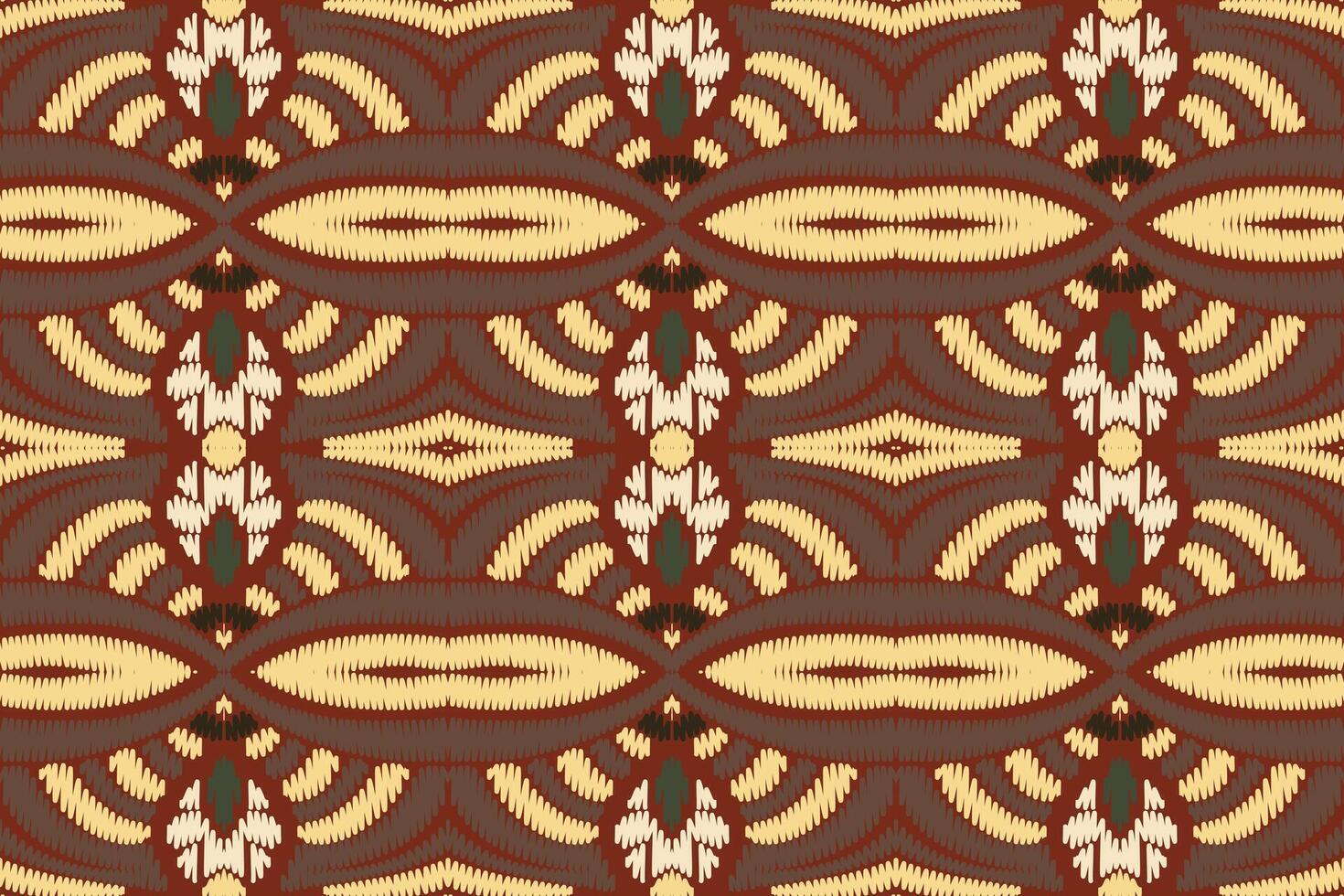 Ethnic ikat seamless pattern in tribal. Design for background, wallpaper, vector illustration, fabric, clothing, carpet, textile, batik, embroidery.