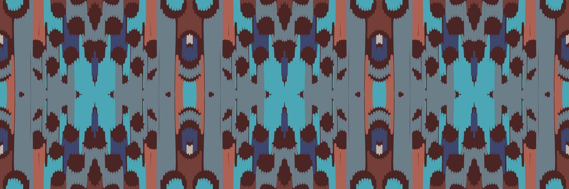 Ikat pattern in tribal. Geometric ethnic traditional. Mexican striped style. Design for background, wallpaper, vector illustration, fabric, clothing, batik, carpet, embroidery.