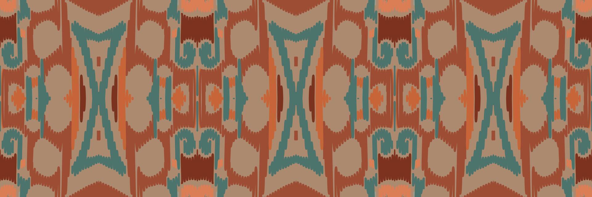 Abstract ethnic pattern art. Ikat seamless pattern in tribal. Design for background, wallpaper, vector illustration, fabric, clothing, carpet, embroidery.
