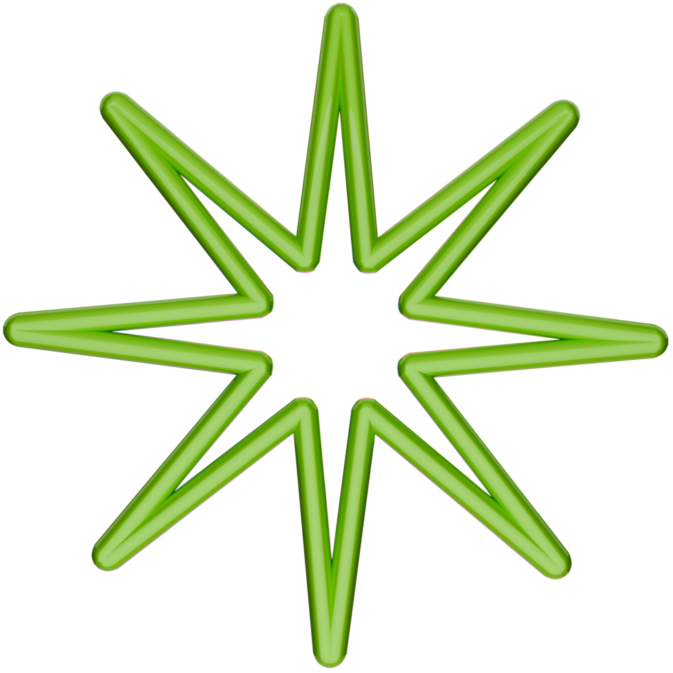 abstract shape 3d design png