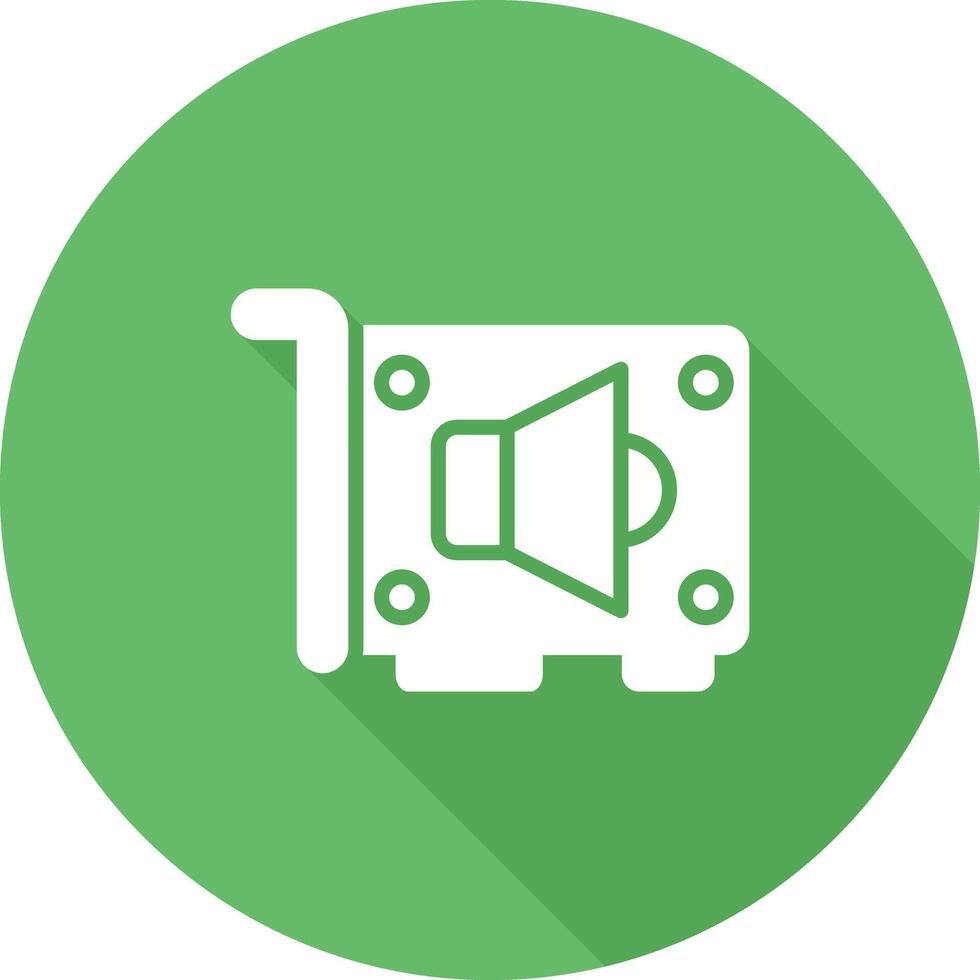 Sound Card Vector Icon