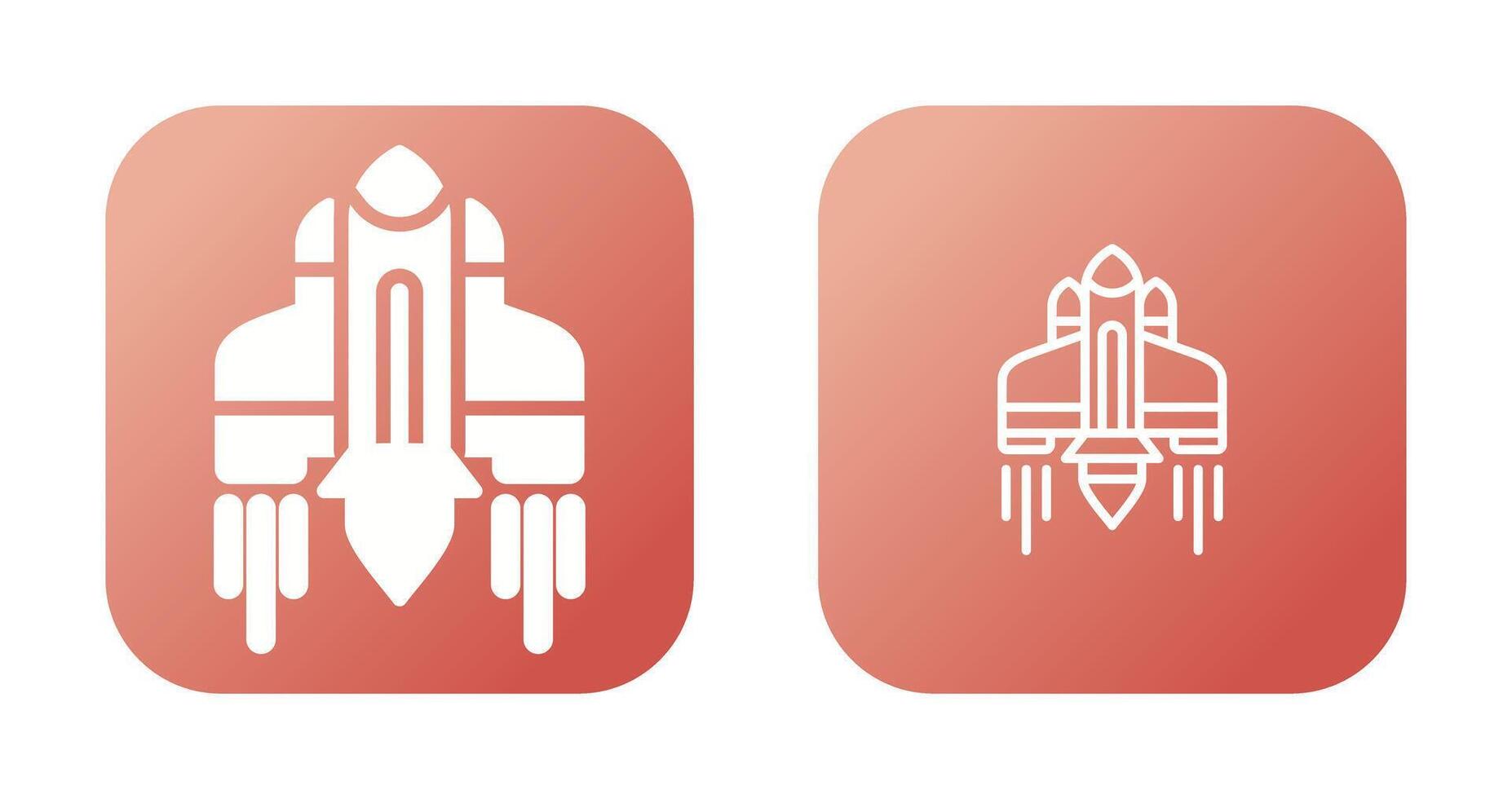 Spaceship Vector Icon