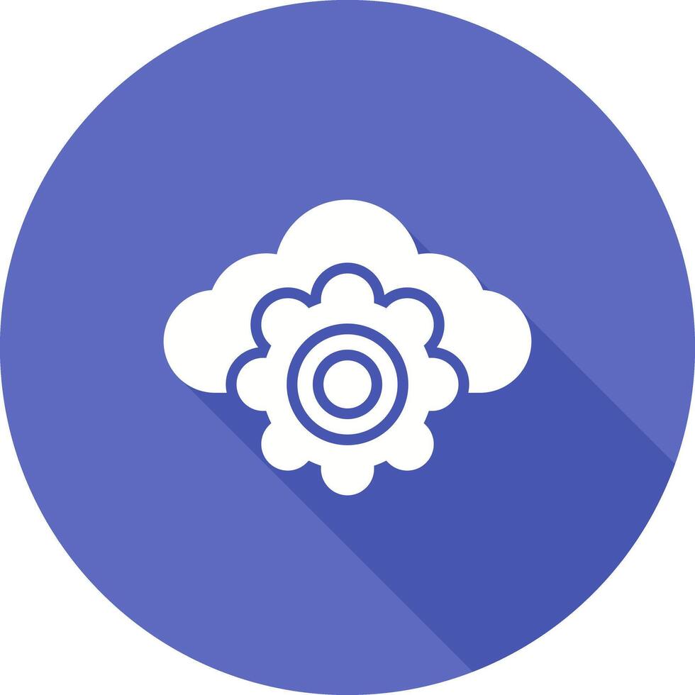 Cloud Computing Vector Icon