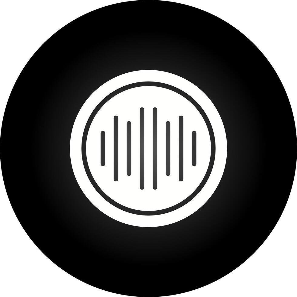 audio espectro vector icono