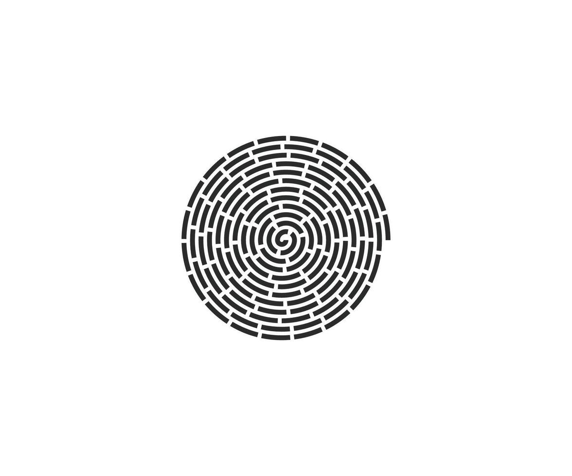 Circle, helix, scroll, spiral icon. Vector illustration.
