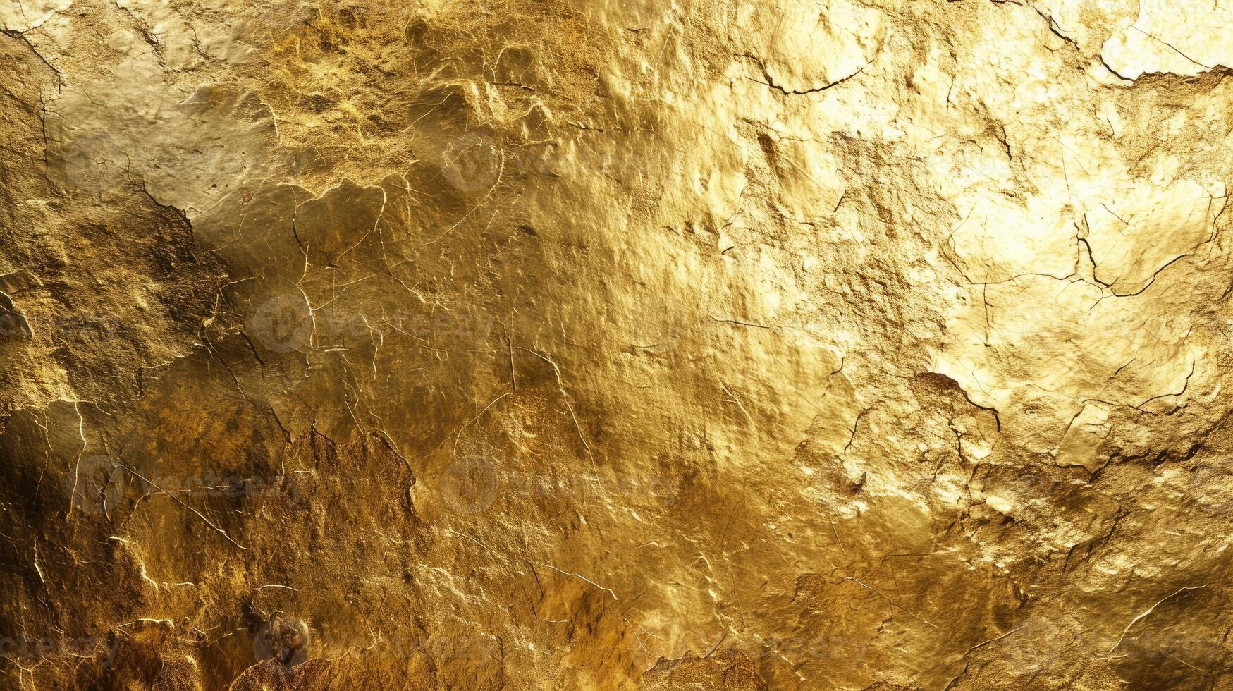 AI generated Abstract gold shiny texture for an intriguing and elegant wall background, Ai Generated photo