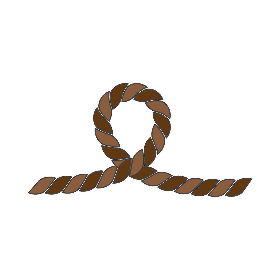 Rope icon design vector