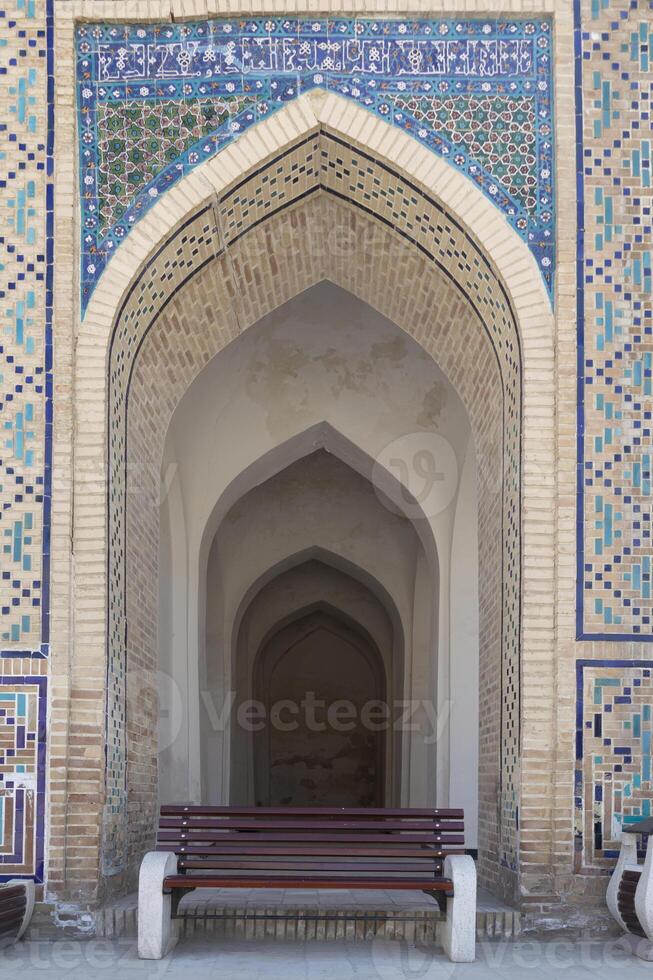 hermosa vista de la mezquita foto