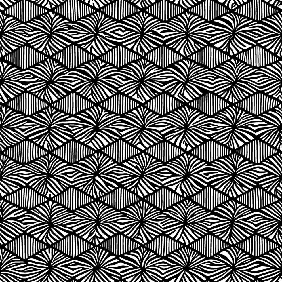 Abstract line and parallelogram patterns. Design for the fabric industry. Vector illustration