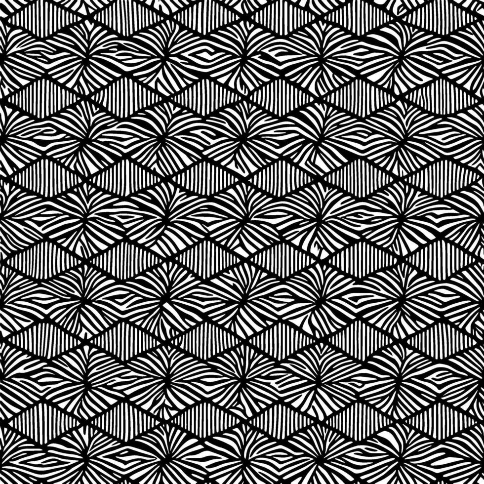 Abstract line and parallelogram patterns. Design for the fabric industry. Vector illustration