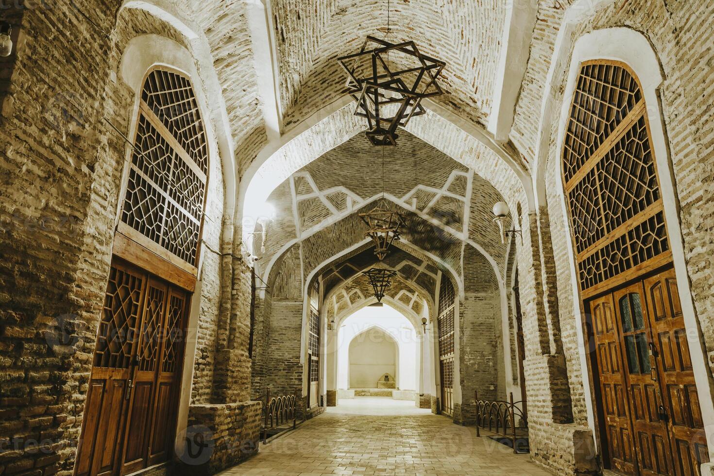 hermosa vista de la mezquita foto