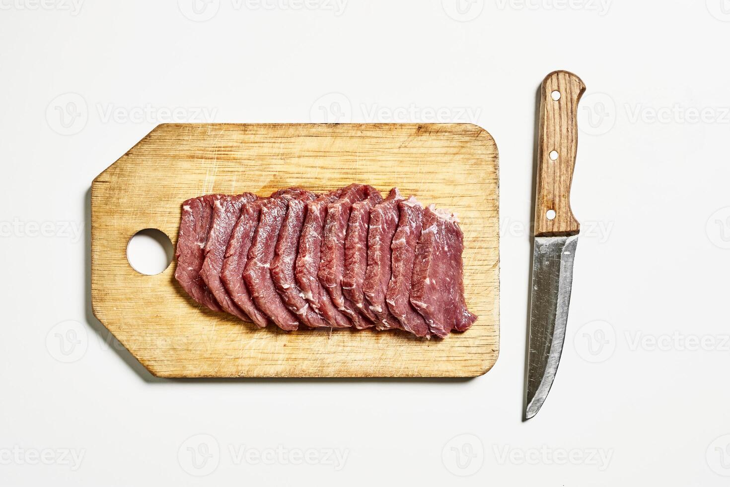 carne comida preparación foto