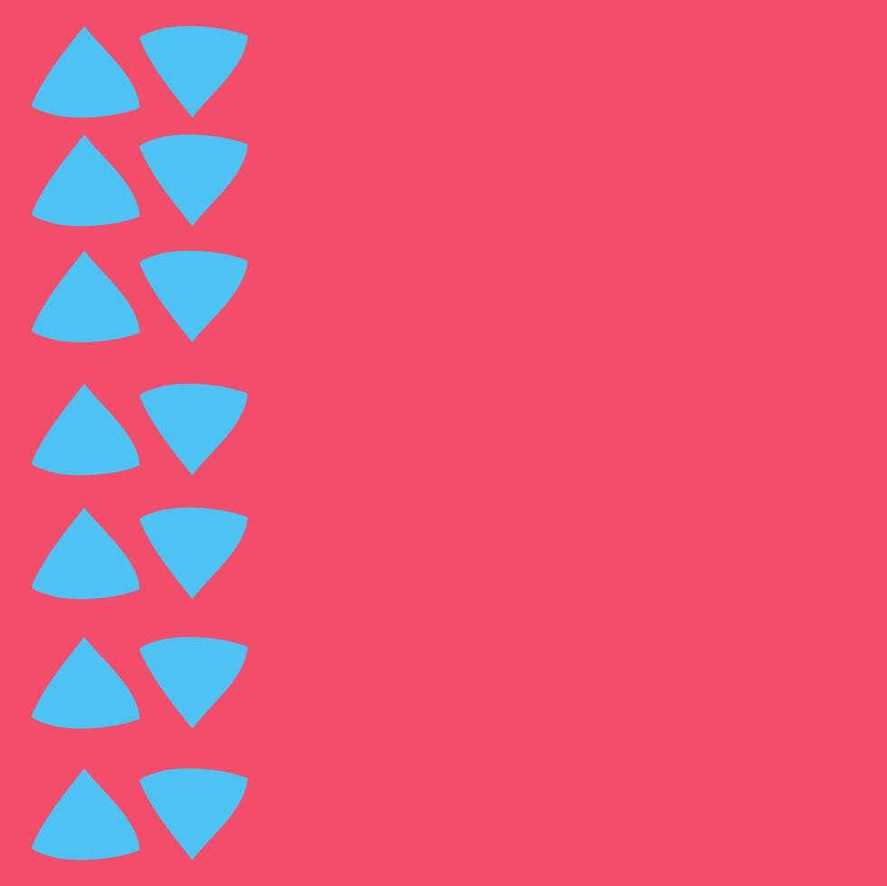 resumen antecedentes con triángulo decoración en el lado vector