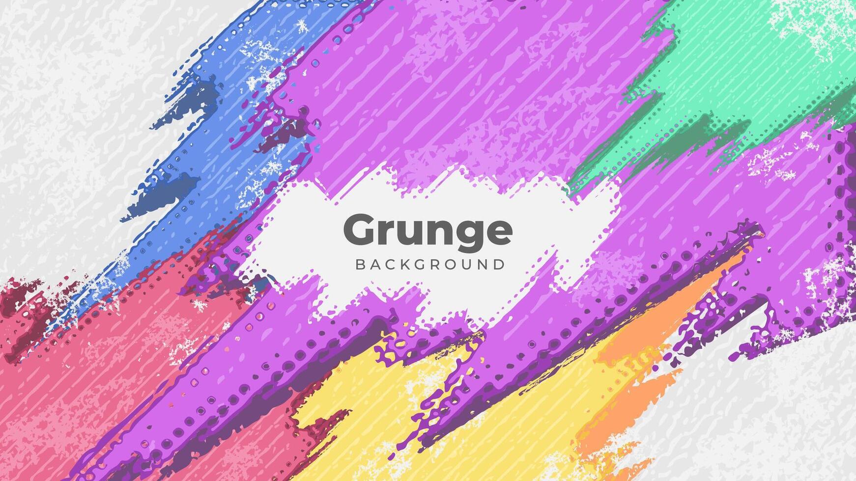 Colorful Abstract Diagonally Background with Grunge Texture vector