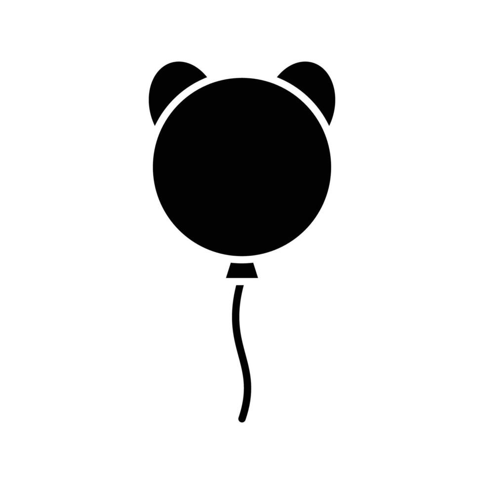balloons icon vector design template simple and clean