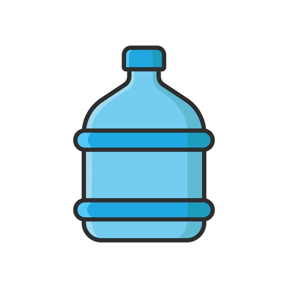 water gallon icon vector design template simple and clean