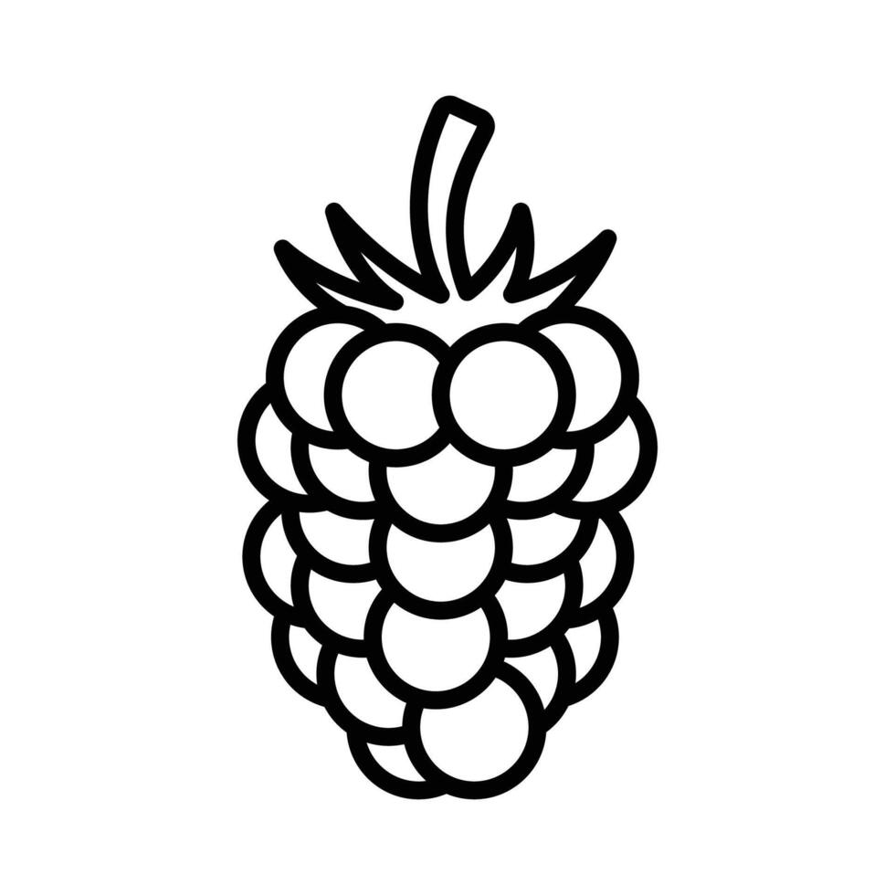 black berry icon vector design template simple and clean
