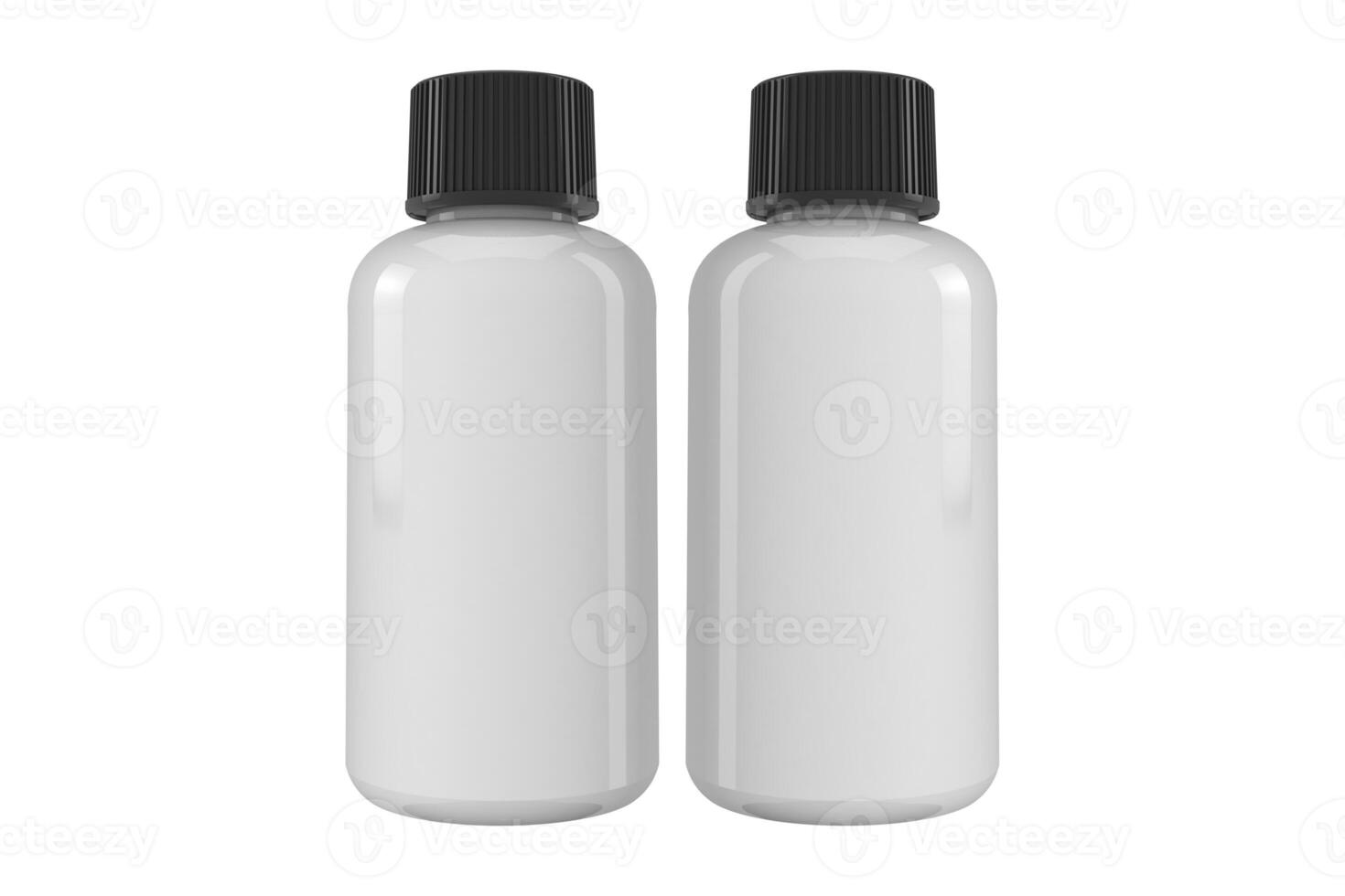 3d Illustration, supplement bottle mock-up - Pills Bottle Mockup photo