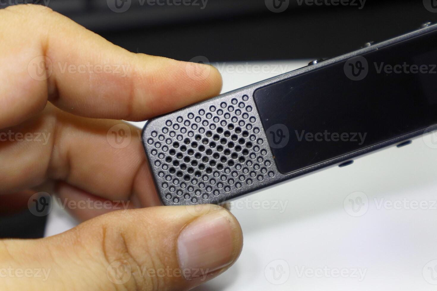 Voice Recorder in Hand - A Powerful Tool for Capturing Moments photo