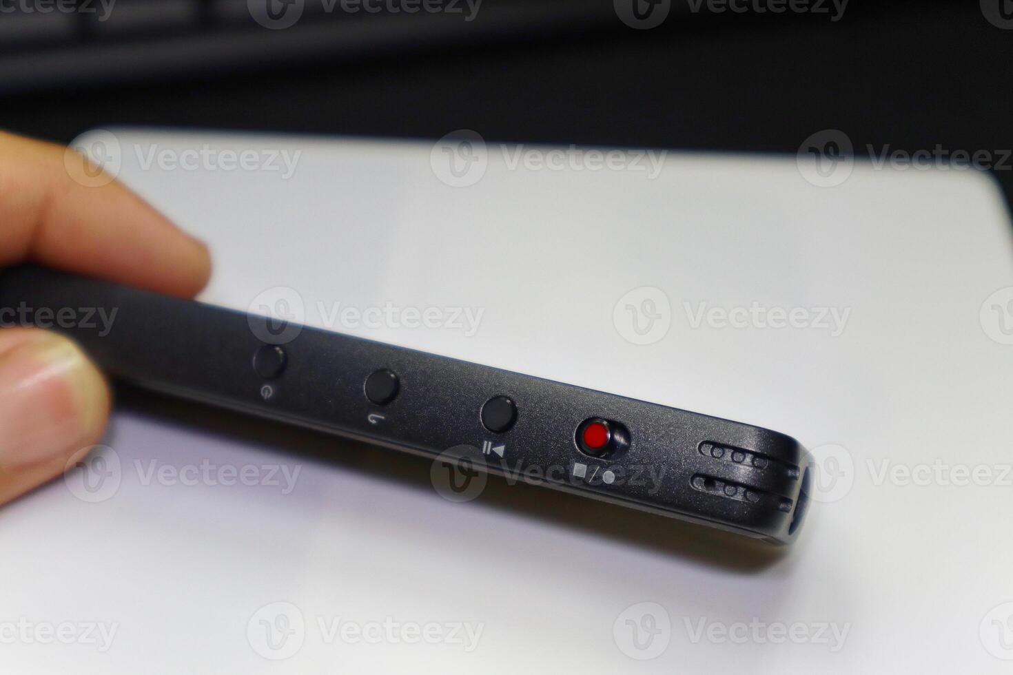 Voice Recorder in Hand - A Powerful Tool for Capturing Moments photo