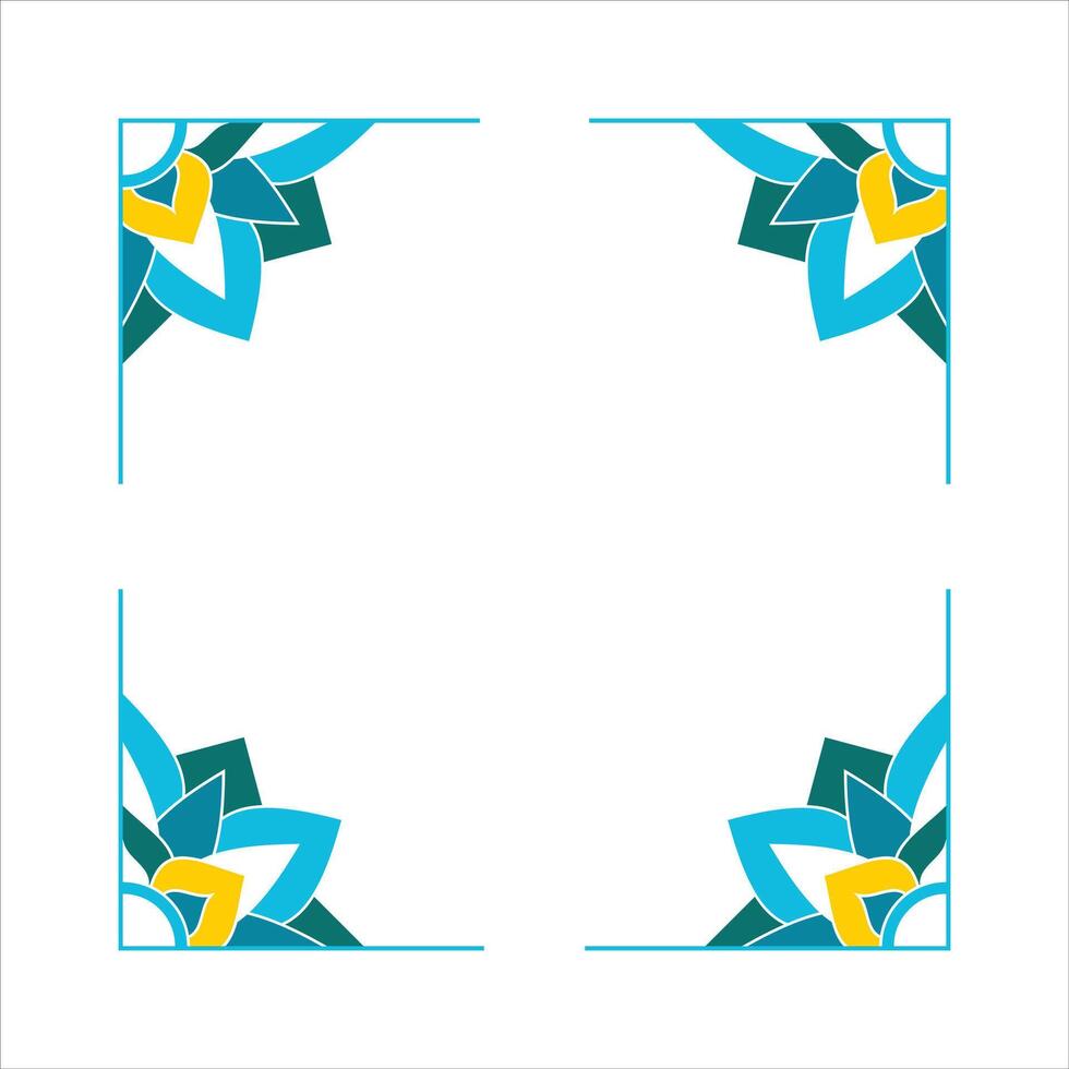 Mandala Wedding Ornament Vector Design