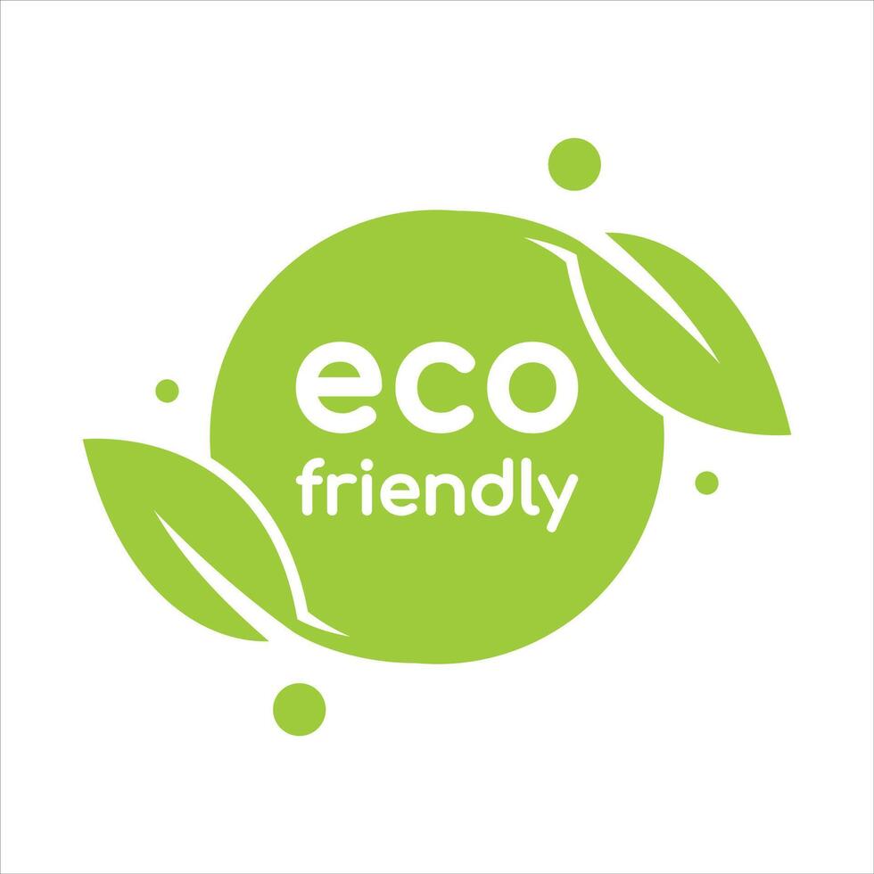 Eco Friendly Icon Design Set Collection vector