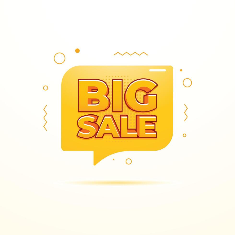 sale banner design template promotion vector