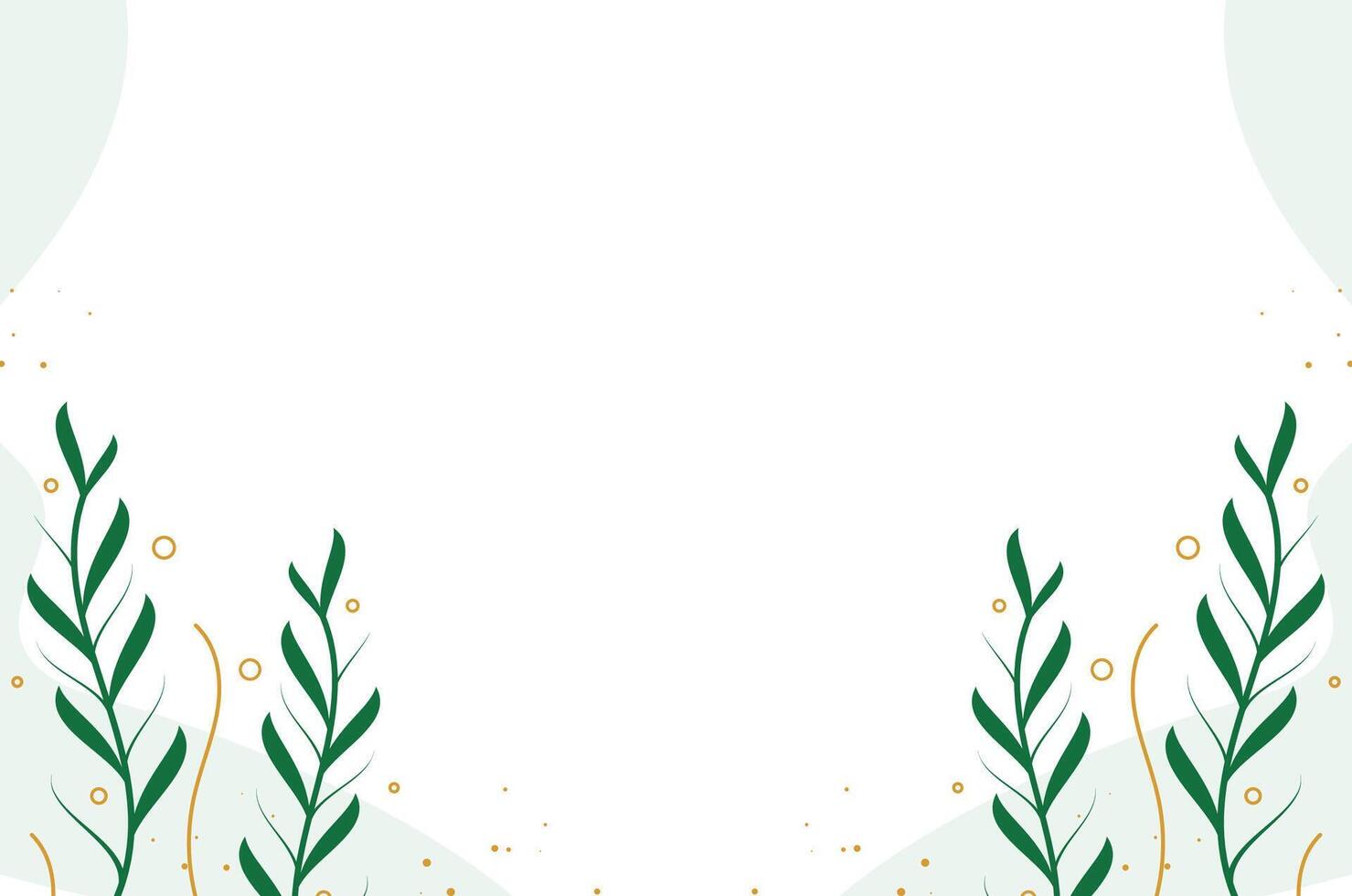 botanical design template background collection vector