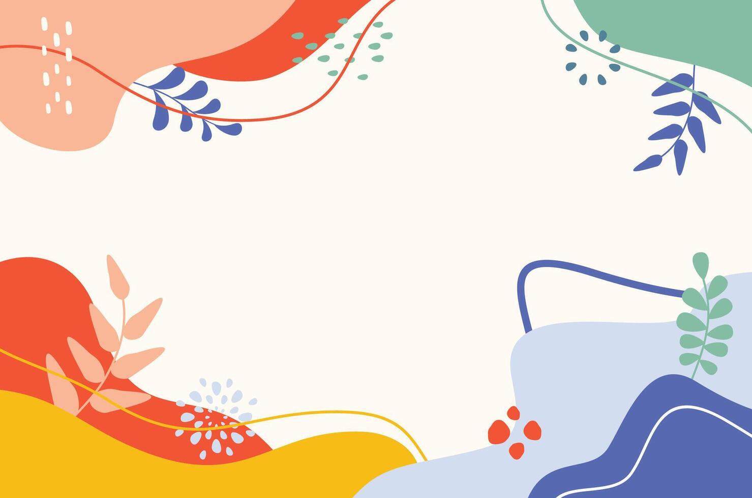 Aesthetic Modern Background Vector Design