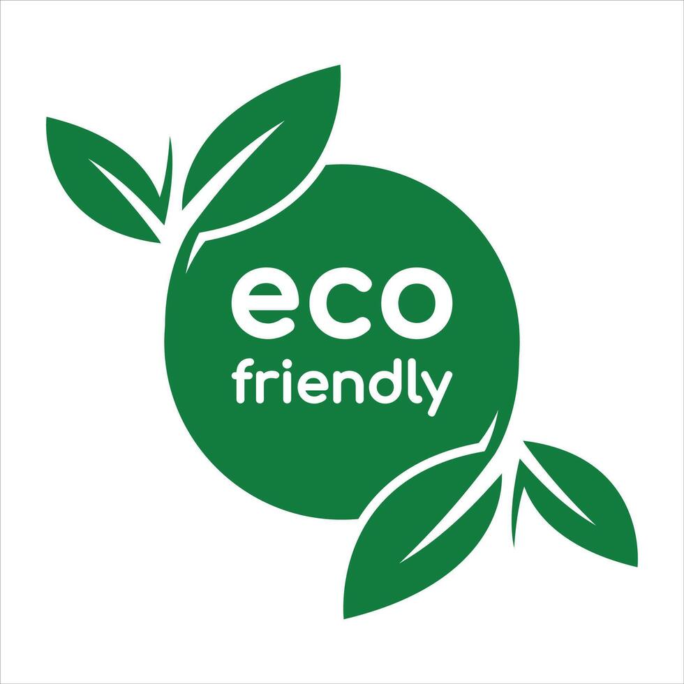 Eco Friendly Icon Design Set Collection vector