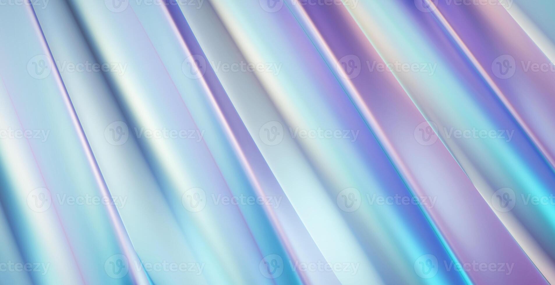 Abstract Colorful Silk Waves Curve Background 3D Rendering Without AI Generated photo