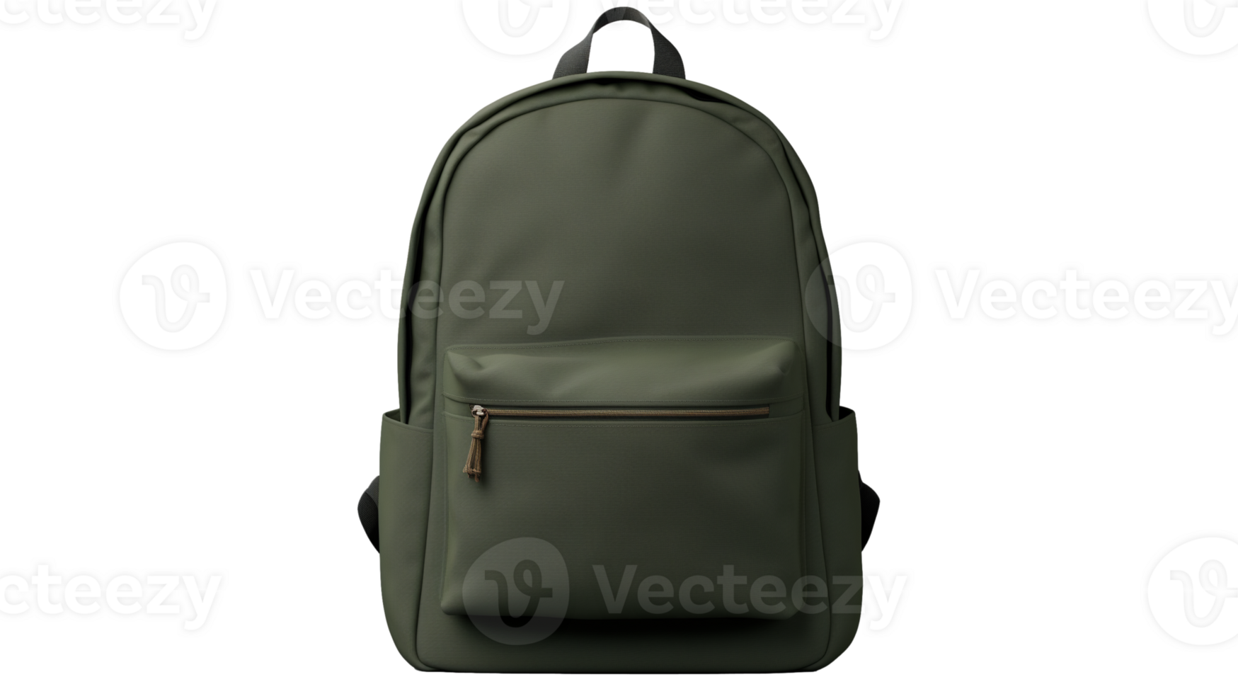 AI generated Backpack on a transparent background png