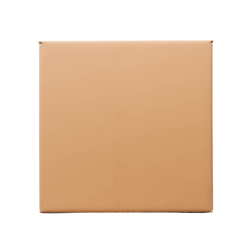 AI generated Shipping box on a transparent background png