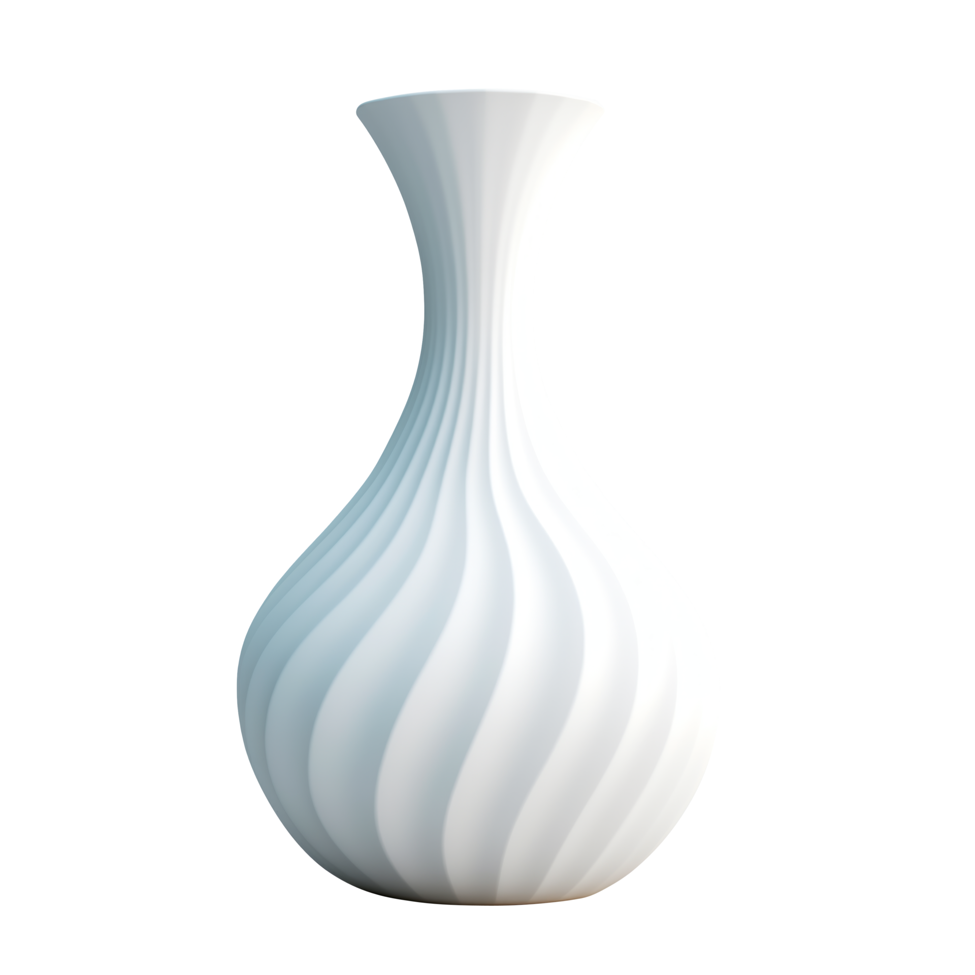 Ai generated vase scandinavian modern minimalist style transparent