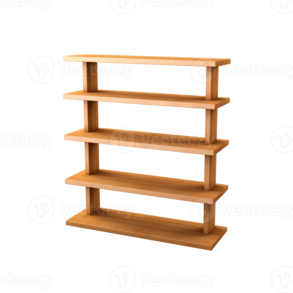AI generated Wire Shelving. Scandinavian modern minimalist style. Transparent background, isolated image. png