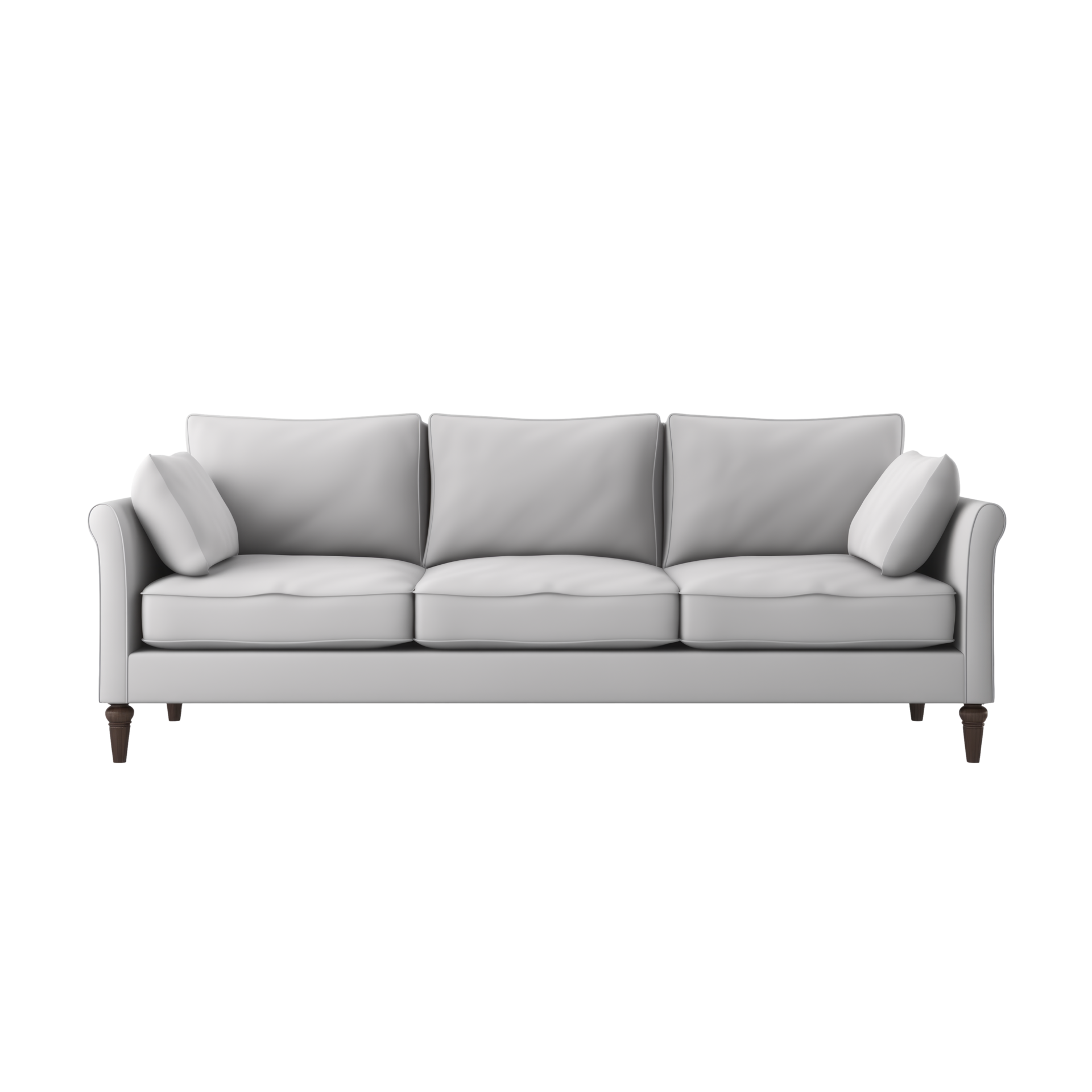 Ai generated sofa scandinavian modern minimalist style transparent