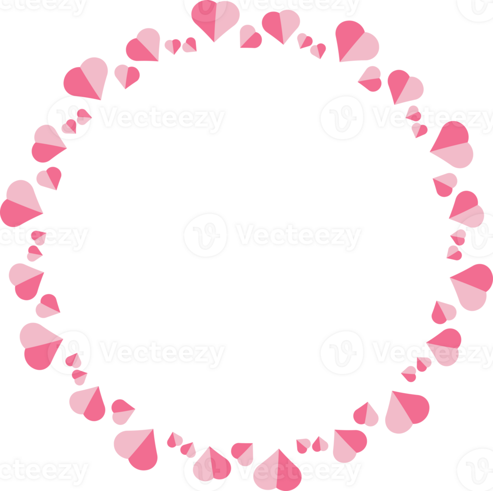 The Love symbol for valentines concept. png