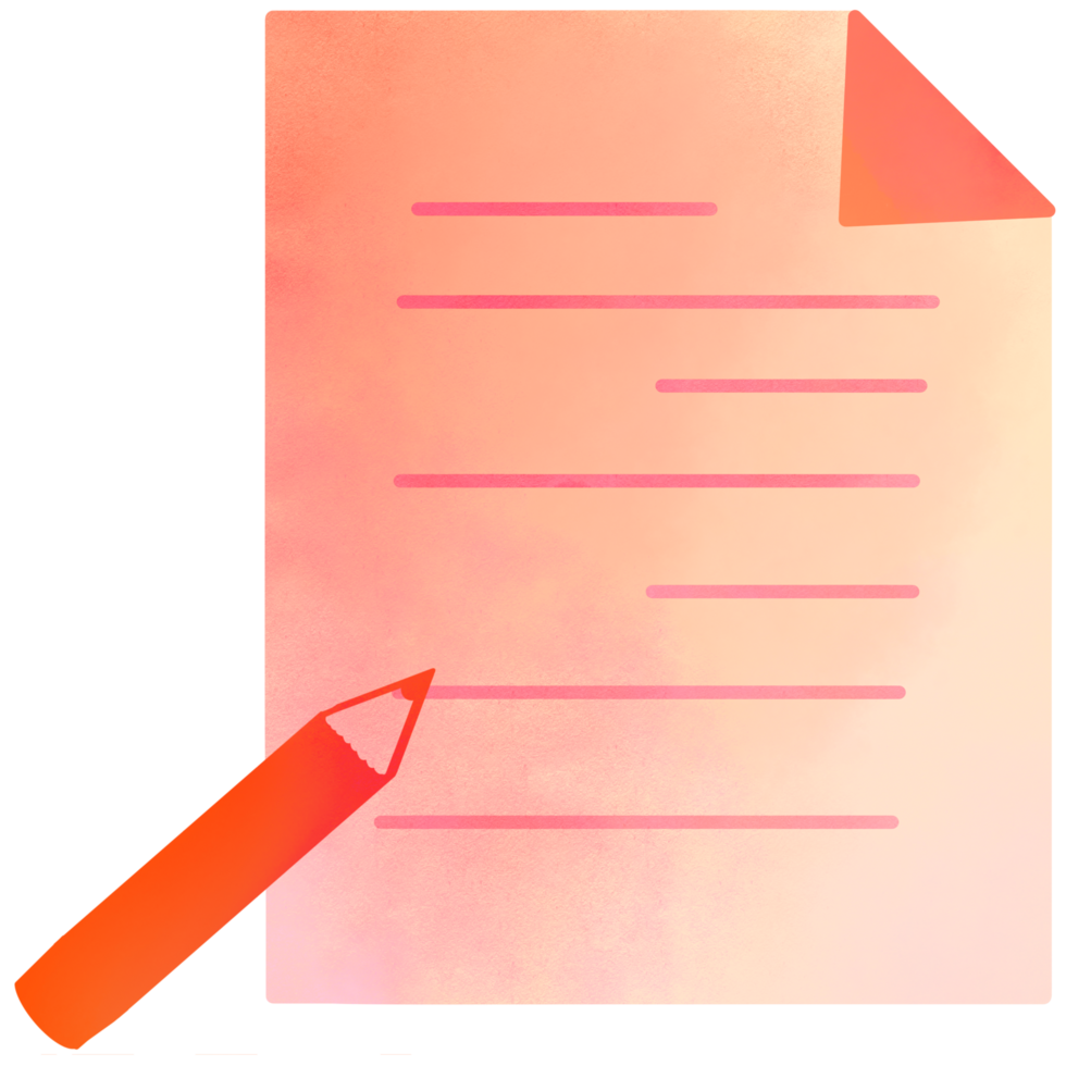 Sprints Backlog paper document png