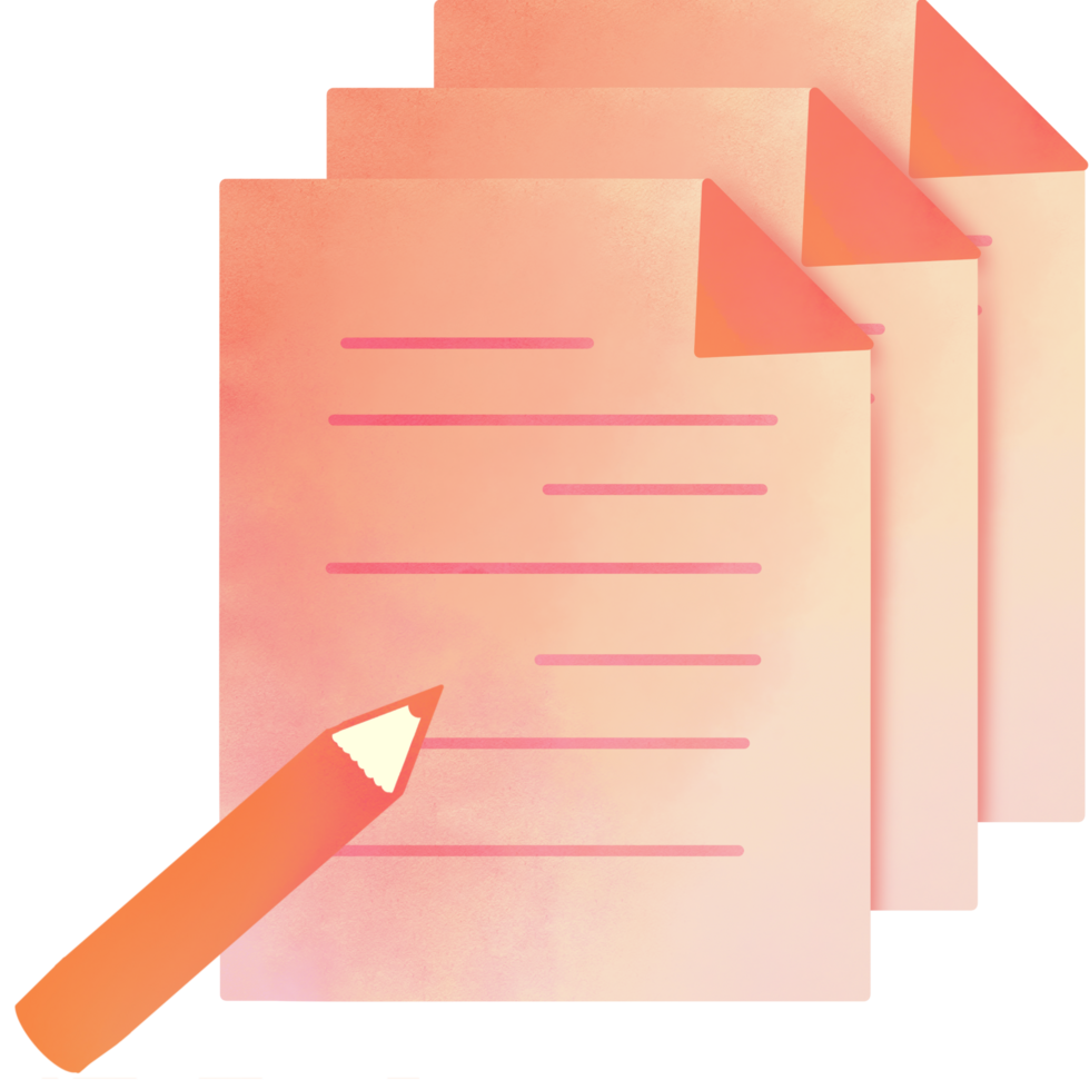 Sprints Backlog paper document png