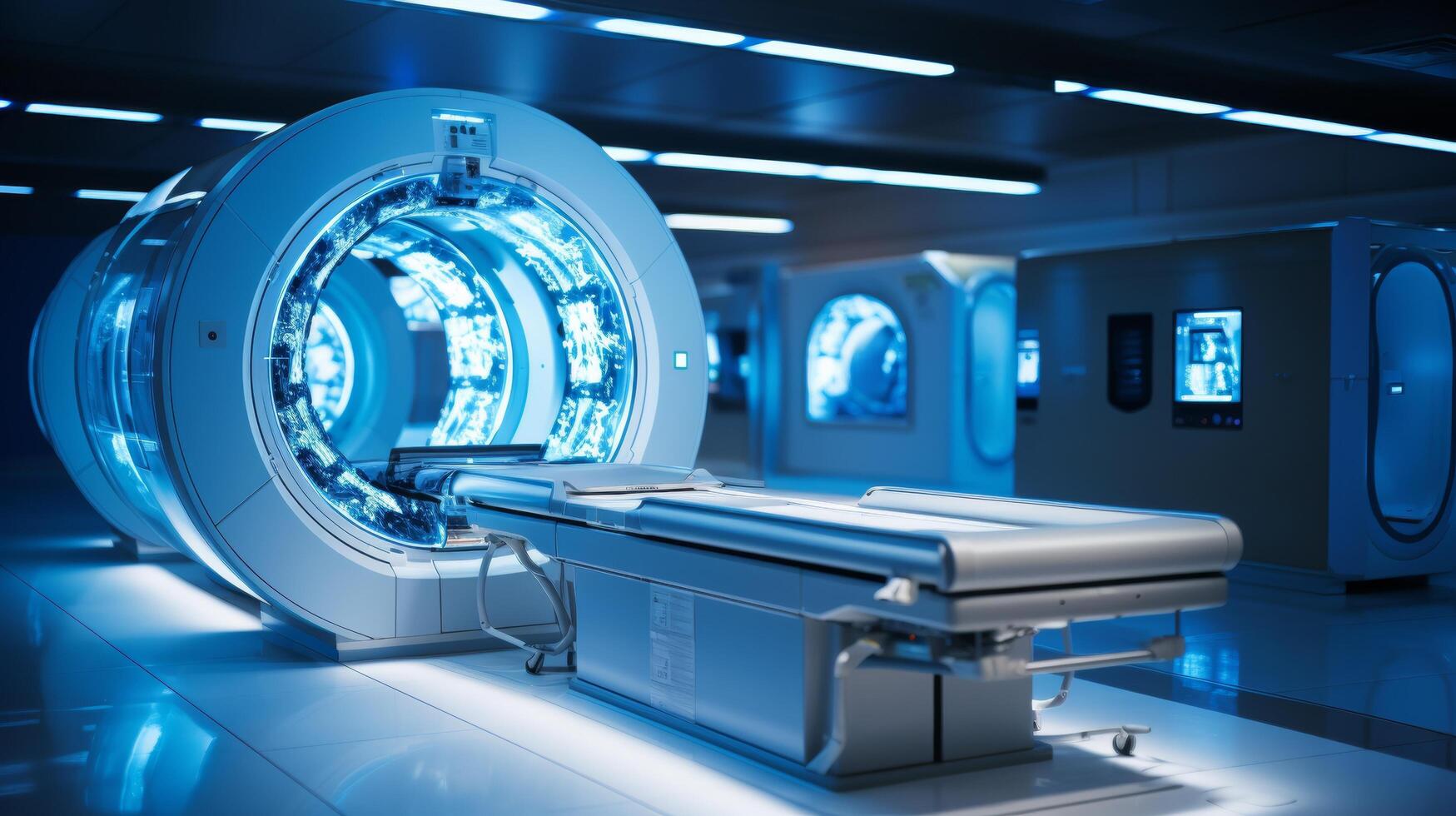 AI generated Medical Imaging Technologies Concept photo