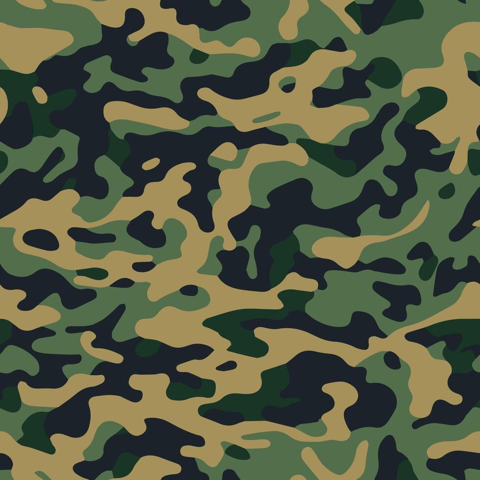 camuflaje patrón, sin costura camuflaje diseño vector