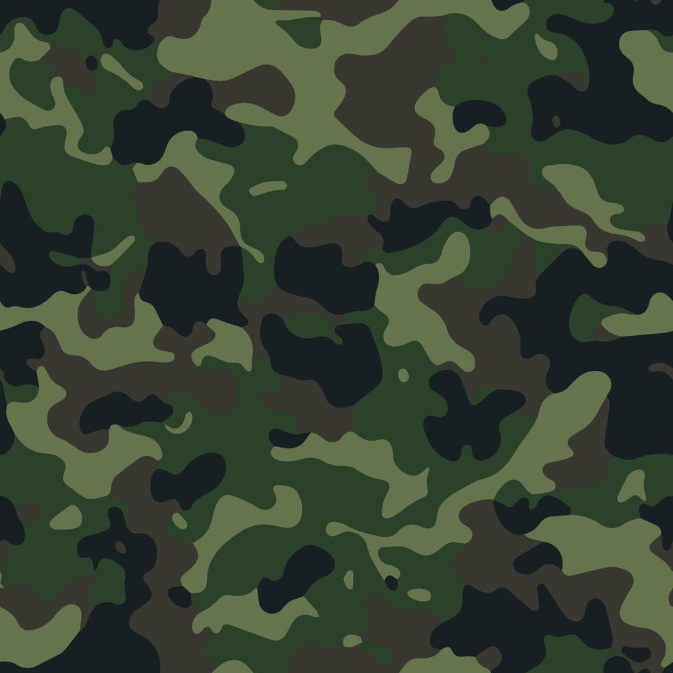 camouflage pattern, seamless camouflage design vector