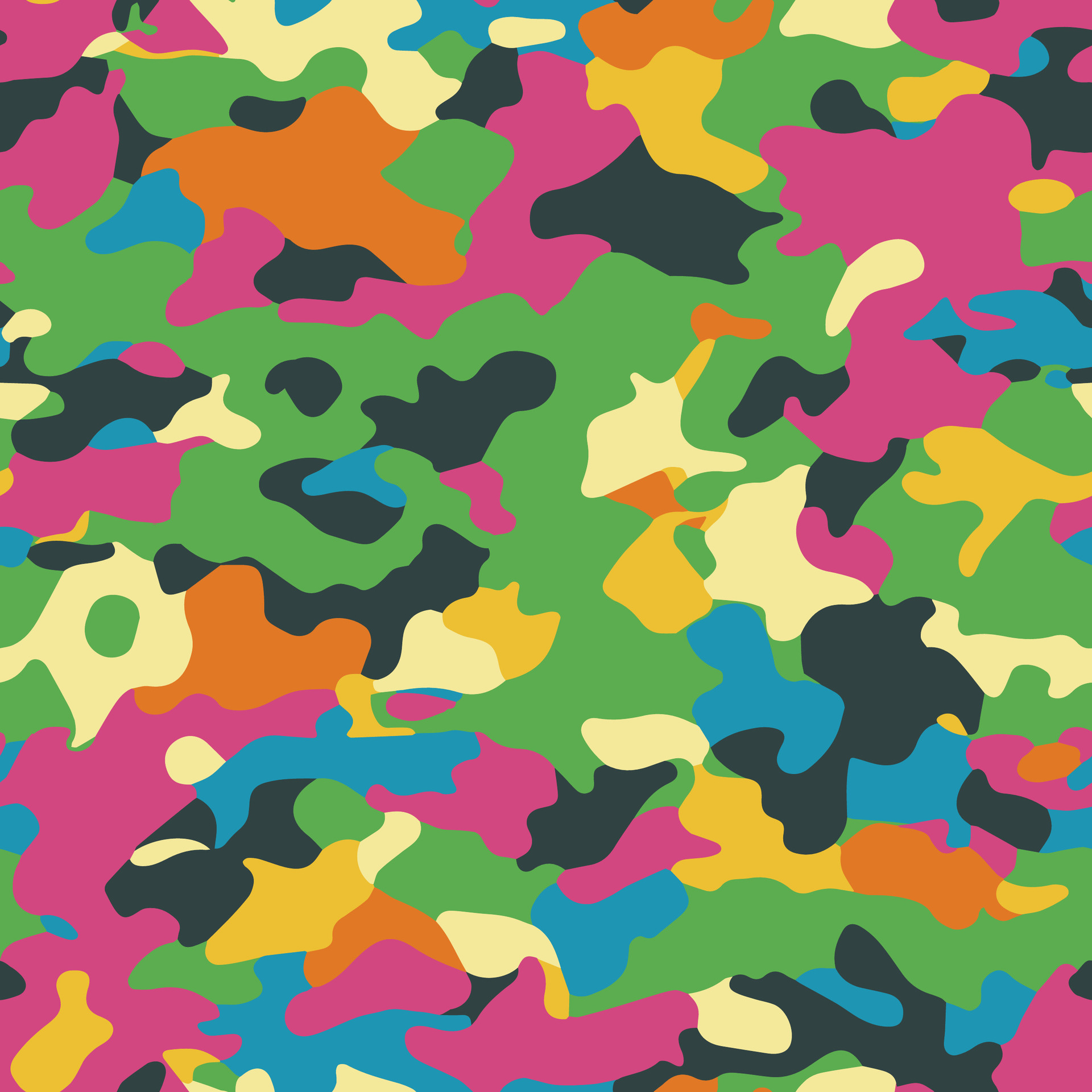 camouflage pattern, seamless camouflage design 38465199 Vector Art at ...