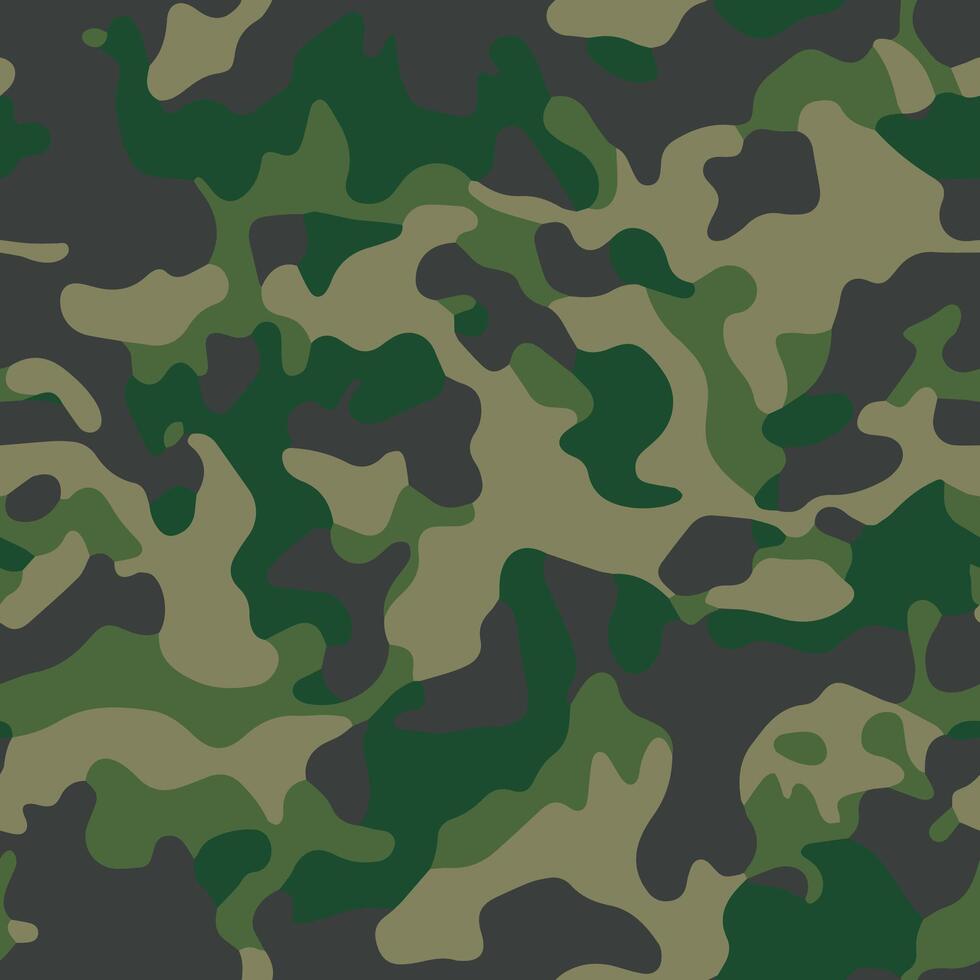 camuflaje patrón, sin costura camuflaje diseño vector