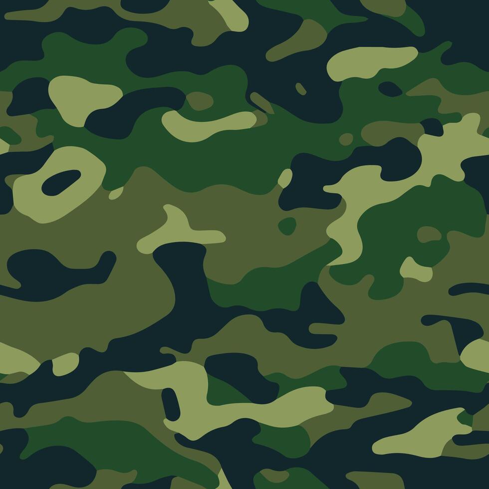 camouflage pattern, seamless camouflage design vector