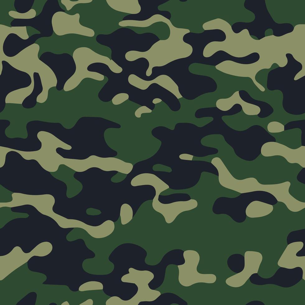 camuflaje patrón, sin costura camuflaje diseño vector