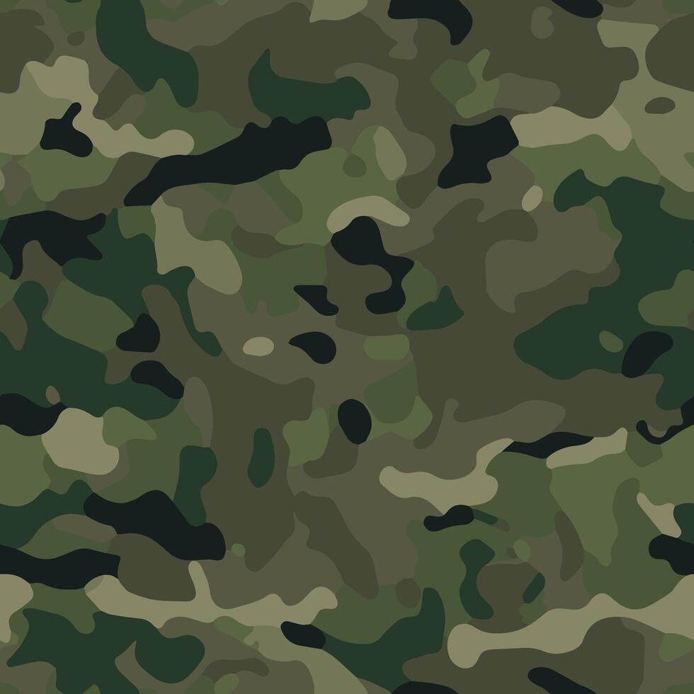 camouflage pattern, seamless camouflage design vector