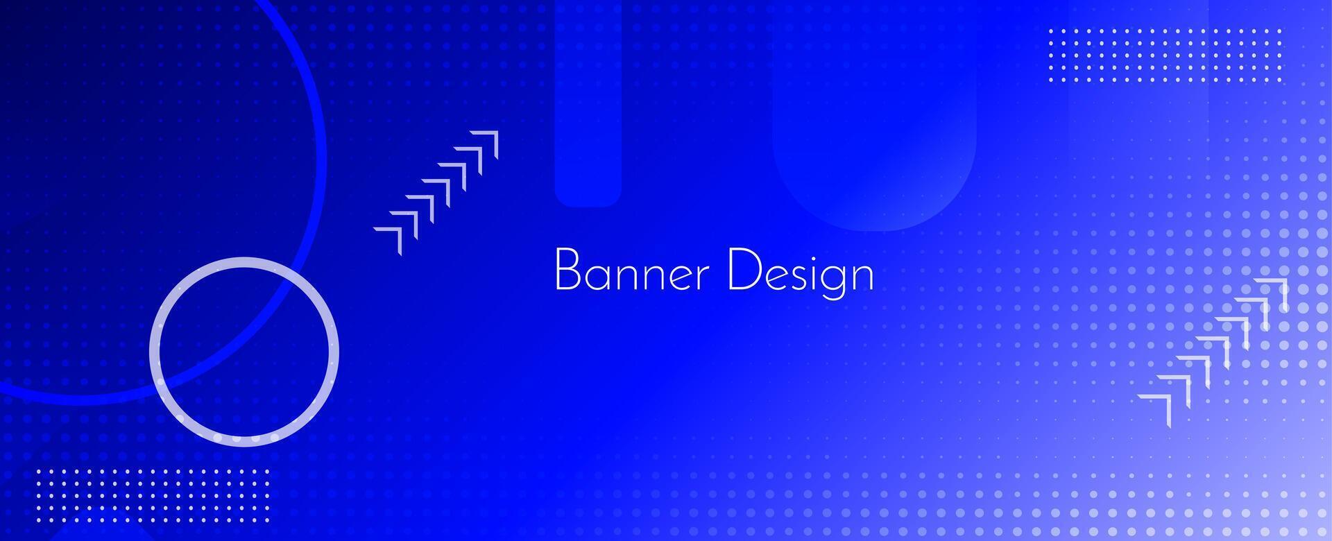 Fondo de patrón de banner de diseño decorativo moderno geométrico abstracto vector